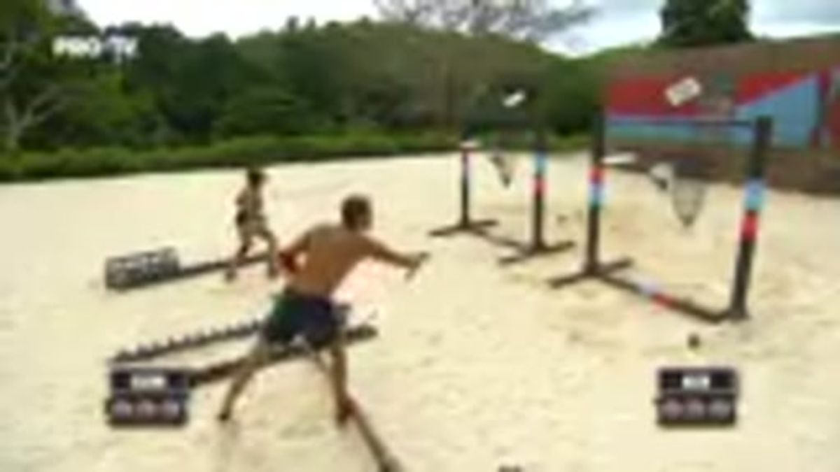 Alex Delea vs Elena Chiriac prima semifinală a zilei Scene si bonusuri din Survivor România