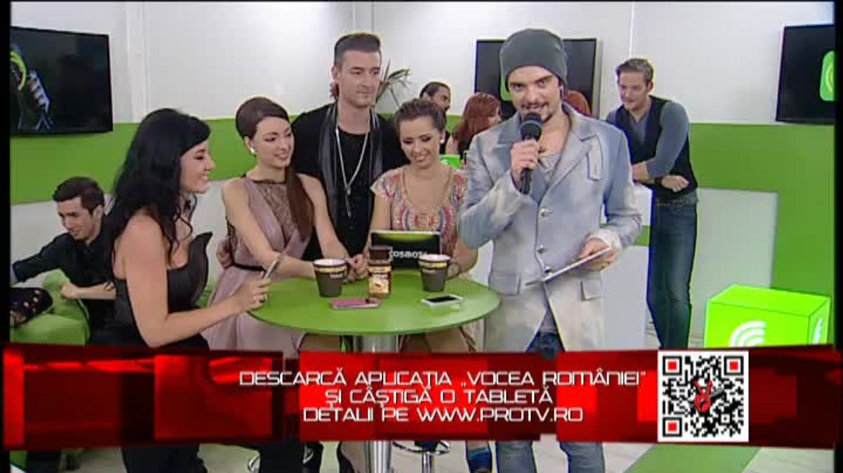 Un nou show LIVE isi alege semifinalistii la "Vocea Romaniei" Scene