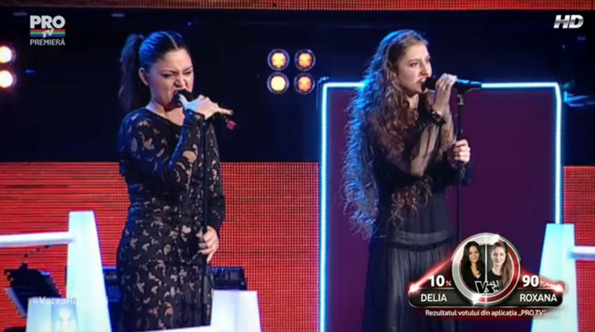 Delia si Roxana au ramas fara cuvinte cand au auzit piesa. Un duet cum ...