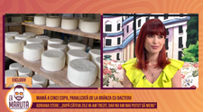 Adriana Stere, mamă a cinci copii, paralizată de la brânza cu bacterii luată de la producătorii locali! Prin ce a trecut