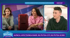 VIDEO Alpaca, despre modul inedit prin care înțelege lumea: 