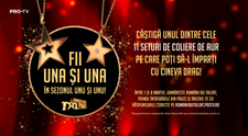 Fii UNA şi UNA în sezonul unu și unu! Înscrie-te în concurs și poți câștiga una dintre cele 11 bijuterii de aur