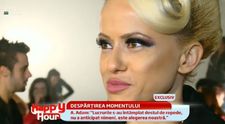 Trista, dar cu zambetul pe buze. Anda Adam face <span style=