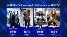 Weekend exploziv la PRO TV. Urmărește filmele de acțiune care te țin cu sufletul la gură!