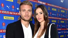 Soția lui Ciro Immobile i-a făcut galerie atacantului italian la primul meci de la EURO 2020