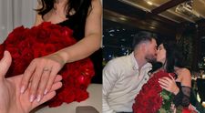 S-au logodit! Celebrul cântăreț și-a cerut iubita în căsătorie, după doi ani de relație: „Cred că a zis DAAAA”