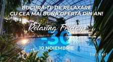 (P) Therme București lansează  “Relaxing Friday 2023”. Cea mai buna ofertă din an la voucherele One Day Holiday e valabila doar vineri, 10 noiembrie