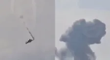VIDEO șocant! Un avion care transporta 20 de militari s-a prăbușit, iar toți cei aflați la bord au murit. Momentul înfiorător în care aeronava cade în gol, filmat!