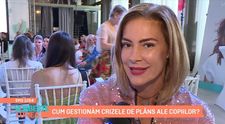 Cum gestionează vedetele crizele de plâns ale copiilor