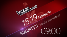 Incep preselectiile pentru sezonul sapte Vocea Romaniei! Pe 18 si 19 februarie doar vocea conteaza la Bucuresti!
