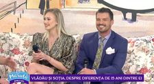 VIDEO Bogdan Vlădău și soția, despre diferența de 15 ani dintre ei