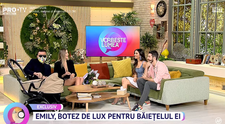 Emily Burghelea, ținută spectaculoasă la botezul fiului său! Cum a organizat evenimentul?