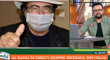 Al Bano, declarații în exclusivitate pentru România, despre infernul din Italia