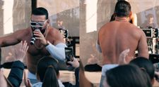 Dorian Popa, fără tricou și cu versuri +18, la un concert unde erau prezenți și minori. Și-a dat tricoul jos în fața unor fete de nici 14 ani: „Unde sunt părinții copiilor ăstora?”