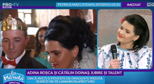 VIDEO Adina Roșca și Cătălin Doinaș, iubire și talent