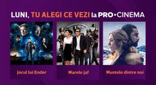 Tu alegi filmul de luni, iar PRO CINEMA te premiază!