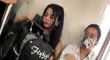 VIDEO O tânără a atras toate privirile la metrou din cauza ținutei minuscule