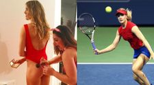 Imagini incendiare cu Eugenie Bouchard! Cea mai sexy jucatoare de tenis, in costum de baie! FOTO