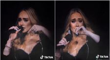Adele a izbucnit în lacrimi la propriul concert după ce a văzut gestul unui fan: 