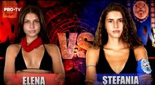 Elena Chiriac vs. Ștefania Ștefan, la scorul de 5-3 pentru Vulturi