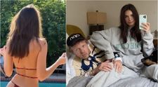 Emily Ratajkowski, fotografie interzisă minorilor împreună cu soțul ei: „Mâna lui Dumnezeu”
