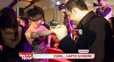 Stefan Stan si Andreea Mantea au fost nedezlipiti la botezul Mariei, fetita lui Pepe. Nici macar vorbaretul Liviu Varciu nu a reusit sa se bage intre ei
