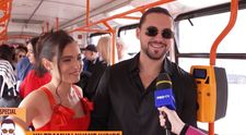 În tramvaiul cu iubire, Mario Fresh și Alexia Eram dezvăluie cele mai mari nebunii făcute din dragoste