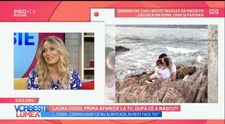 VIDEO Laura Cosoi, prima apariție la TV, după ce a născut