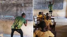 Cum inveti sa lucrezi pe calculator cand nu ai calculator, in Africa! Imaginea a devenit virala