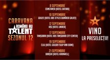 Caravana Românii au talent a ajuns la Galați! Te așteptăm la preselecțiile celui mai tare show de talente
