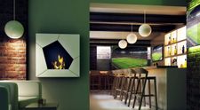 (P) Tot mai mulți români descoperă conceptul inedit de living cu șemineu decorativ