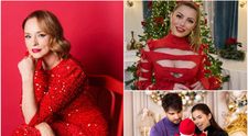 Andreea Marin, seducătoare în portretul de Crăciun. Ce vedete au impresionat cu pozele de sărbători