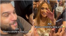 Cum a reacționat Jennifer Lopez atunci când Tzancă Uraganu i-a cântat câteva versuri. Videoclipul a devenit viral pe TikTok