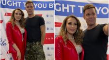 Iulia Vântur, pe aceeași scenă cu Ricky Martin. Cum au fost surprinși cei doi după spectacol