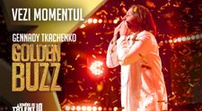 Al doilea GOLDEN BUZZ: Gennady Tkachenko-Papizh i-a fermecat pe Smiley și Pavel Bartoș