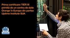 (P) Orange Business obține certificarea Uptime Tier III Design pentru centrul de date Cluj-Napoca Vest