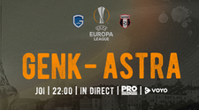 Pro TV aduce joi un meci cu o miza pentru istorie! Genk – Astra, LIVE la Pro TV, joi, de la 22:00!