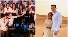 Denis Roabeș a cântat împreună cu un cor de copii la Oradea, iar fiica sa a fost în public: „Am vrut ca primul ei concert să fie unul special”