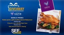 GIVEAWAY SĂPTĂMÂNAL | Răspunde la întrebarea de concurs și câștigă electrocasnice pentru bucătăria ta!