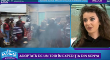 VIDEO Adoptată de un trib în expediția din Kenya