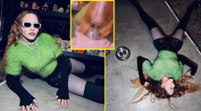 Madonna bea apă din bolul câinelui? Apariția care i-a șocat pe fanii divei pop