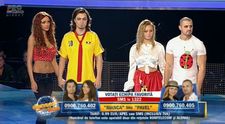 Bianca Dragusanu si Carol Soldea, respectiv Pavel Stratan si Andreea Preda, <span style=