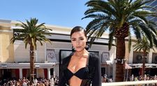 Olivia Culpo, imbracata in plasa, in public. Cat de bine poate sa arate fosta Miss Univers