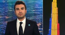 Burj Khalifa și Times Square, decorate special de 1 decembrie! Adrian Mutu a surprins unul dintre momente