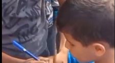 Motivul sfâșietor pentru care copiii din Gaza își scriu numele pe mână. ”E crud și inuman”