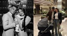 Ce mare a crescut fiul lui Ianis Hagi! Cum arată Giorgios la 7 luni. Elena a publicat o imagine rară cu moștenitorul familiei