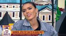 Karmen, la sosurile picante ale lui Măruță, la puțin timp după ce și-a anunțat divorțul