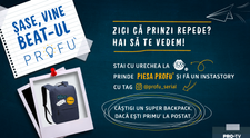 Concurs PROFU': ”Șase, vine beat-ul!”. Uite ce premii cool poți câștiga