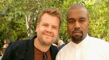 Kanye West, în război cu James Corden. Ce gest al rapperului l-a supărat pe entertainer