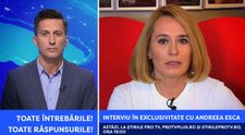 Andreea Esca se întoarce: interviu exclusiv la ȘTIRILE PRO TV de la ora 19.00